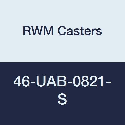 RWM Tekerlekler 46-UAB-0821-S 46 Serisi 9-1/2 Yüksek, 8 Alüminyum Jant üzerinde Üretan, Döner Teker