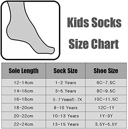 Çocuklar Kış Çorap Erkek sıcak tutan çoraplar Kalın Pamuklu Termal Mürettebat Çorap Çocuklar için 6 Çift