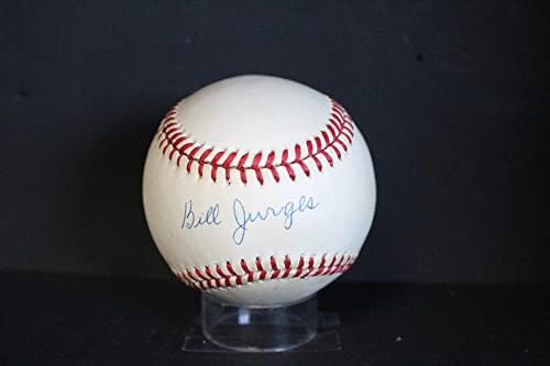 Bill Jurges İmzalı Beyzbol İmzası Otomatik PSA / DNA AM48607 - İmzalı Beyzbol Topları