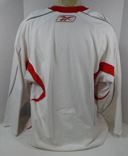 Carolina Hurricanes 16 Oyun Kullanılmış Beyaz Antrenman Forması 56 DP24913 - Oyun Kullanılmış NHL Formaları