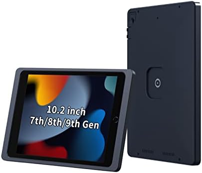 EMONİTA Manyetik Şarj Kılıf iPad 10.2 inç 7th / 8th / 9th gen (2021/2020/2019) - Siyah