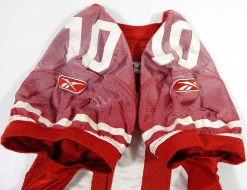 2011 San Francisco 49ers Kyle Williams 10 Oyunu Yayınlandı Kırmızı Forma 42 DP41210 - İmzasız NFL Oyunu Kullanılmış