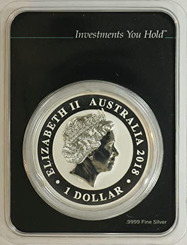2018 AU Nane Doğrudan Premier Gümüş Avustralya Kuğu Dolar Parlak Dolaşımsız Geçirmez Gibi