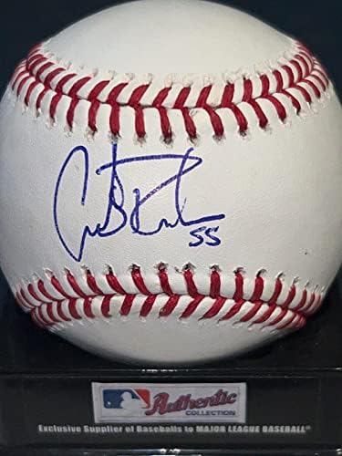 Carlos Rondon New York Yankees Resmi Beyzbol Birinci Ligi İmzalı Beyzbol Topları İmzaladı