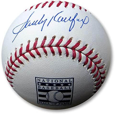 Sandy Koufax İmzalı Onur Listesi MLB Beyzbol Dodgers JSA XX29101-İmzalı Beyzbol Topları