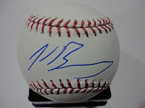 Jed Bradley Milwaukee Brewers, coa İmzalı Beyzbol Topları ile İmzalı Beyzbol Birinci Ligi İmzaladı