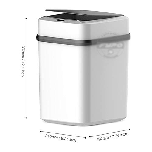 MXIAOXIA 10 L Otomatik Fotoselli Akıllı çöp tenekesi hareket sensörlü çöp kovası Çöp kutusu Çöp çöp kutusu Mutfak