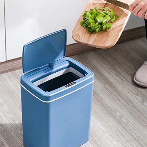 ZHUHW Otomatik Sensör İndüksiyon çöp tenekesi Ev çöp kutuları Mutfak Banyo Elektrik Tipi Dokunmatik çöp kutusu Kağıt