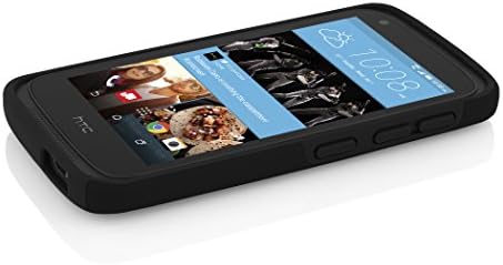 HTC Desire 526 için Incipio Darbeye Dayanıklı Koruyucu DualPro Taşıma Çantası-Perakende Ambalaj-Siyah
