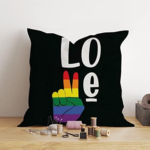 Aşk Eşcinsel LGBT Gurur atmak Yastık Örtüsü sevgililer Günü Yastık Kılıfı Eşcinsel Gurur Gökkuşağı LGBT Aynı Seks