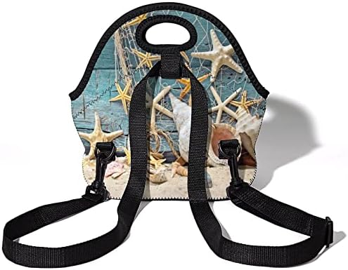 Deniz Plaj Denizyıldızı Balıkçılık öğle yemeği çantası Dayanıklı Yeniden Kullanılabilir Yalıtımlı Yemek Çantası Yetişkin