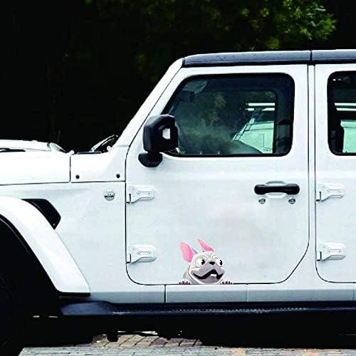 Fochutech Komik Araba Çıkartmaları ve Çıkartmaları Sevimli Köpek Araba Pencere Çıkartmaları Arabalar için Su Geçirmez
