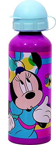 Minnie Mouse Alüminyum İçecek Şişesi Mor 500ml