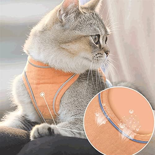 CXDTBH Kediler çekme halatı Yelek Tarzı Halat Kayışı Anti-Ayrılıkçı Kediler Halat Yürüyüş Kediler Artefakt Zincir