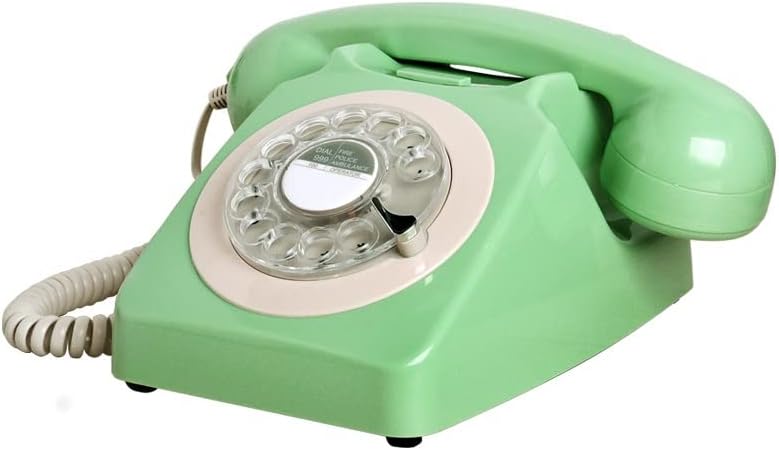HOUKAİ Kablolu Telefonlar Klasik Döner Kadran Ev Ofis Telefonları 1930s Antika Eski Telefonlar Eski Telefonlar