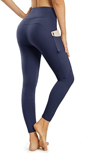STYLEWORD Bayan Yoga cepli pantolon Yüksek Bel Egzersiz Tayt koşu Pantolonu