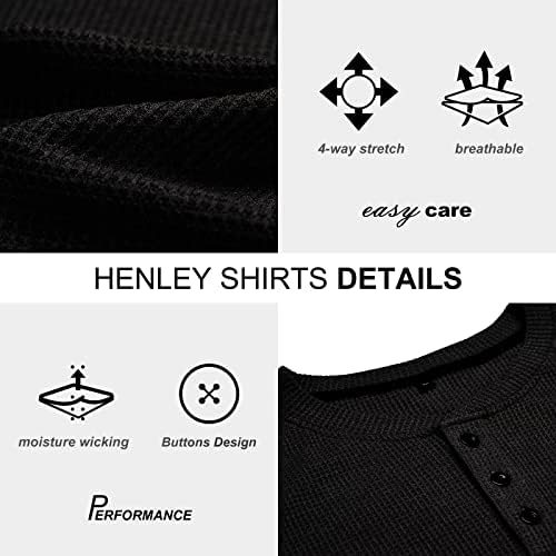 LBL Lider Daha İyi Yaşam erkek Henley Gömlek Kısa Kollu Yaz Rahat Tee Nefes Slim Fit İş T-Shirt
