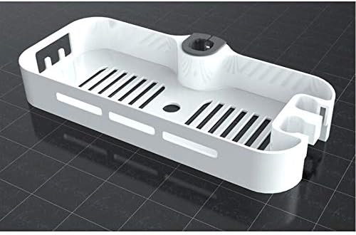 G - Tree ABS duş rafı Organizatör Raf-Şampuan için Banyo Rayı Organizatör Tutucu, Çap 22,24,25 mm Ray için Ayarlanabilir
