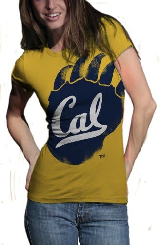 Benim U California Ayılar Gigantor Kısa Kollu Tişört, Altın, Büyük