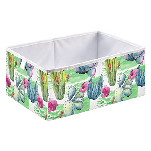 Kır çiçeği Kaktüs Küp saklama kutusu Katlanabilir eşya kutuları Su Geçirmez Oyuncak Sepeti Küp Organizatör Kutuları