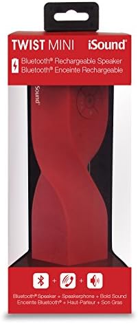 ıSound ISOUND - 6367 Büküm Mini Taşınabilir Bluetooth Hoparlör ve Spearkphone (Kırmızı)