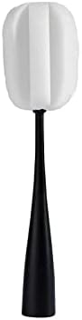 NA Dikey Uzun Saplı Fincan Fırça Sünger Fırça Cam Temizleme Fırçası Siyah