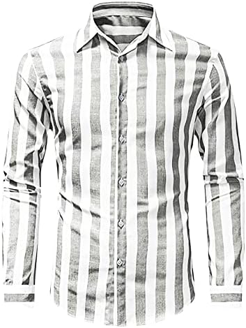 DuDubaby yazlık gömlek Erkekler ıçin Moda Kısa Kollu Rahat Baskı havai gömleği Bluz Tops
