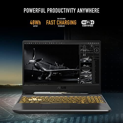 ASUS TUF Gamıng F15 Oyun Dizüstü Bilgisayarı, 15.6” 144Hz FHD Ekran, Intel Core i5-11400H İşlemci, GeForce RTX 2050,