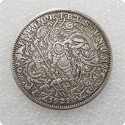 Mücadelesi Coin Antika El Sanatları 1947 Meksika Pirinç Gümüş Kaplama Eski Gümüş Dolar Sikke Yabancı Gümüş Dolar