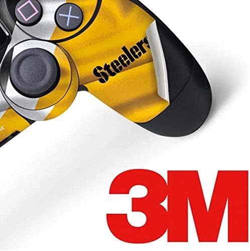 Skinit Çıkartması Oyun Cilt PS4 Denetleyicisi ile Uyumlu - Resmen Lisanslı NFL Pittsburgh Steelers Tasarım