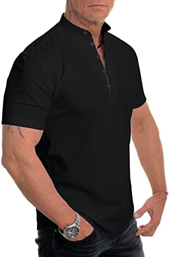 RTRDE erkek Gömlek Büyüleyici Gömlek Süper Hafif Kısa Kollu gündelik Giyim Tişörtleri Gömlek Erkekler için