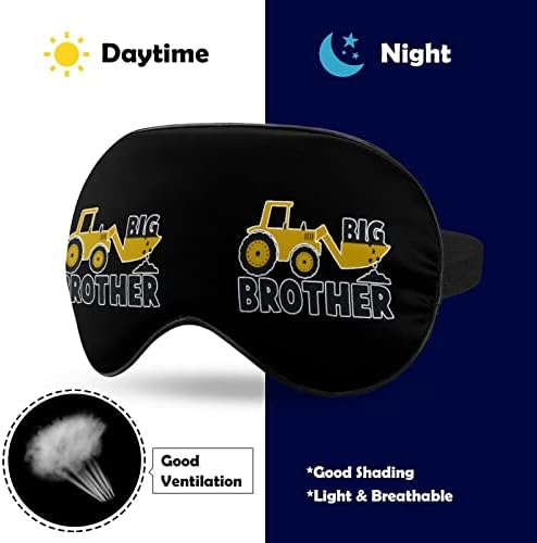 Büyük Kardeş Hediye Traktör için Yumuşak Göz Maskeleri Ayarlanabilir Kayış ile Hafif Rahat Körü Körüne Uyku için