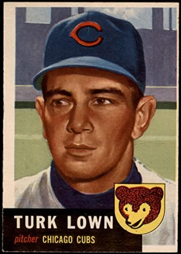 1953 Topps 130 Türk Alçağı Chicago Cubs (Beyzbol Kartı) VG/ESKİ Cubs