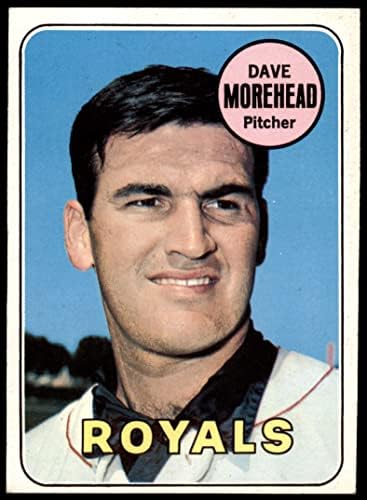 1969 Topps 29 Dave Morehead Kansas City Kraliyetleri (Beyzbol Kartı) ESKİ Kraliyetler