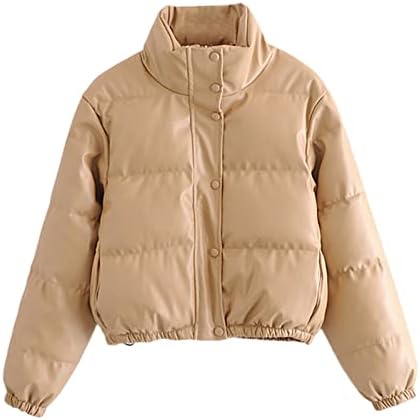 Kış Giysileri Aşağı Ceketler kadın Boyalı Ceketler Rahat Deri pamuklu ceket Bayan Kışlık mont
