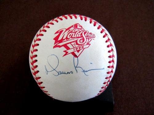 Mariano Rivera Wsc New York Yankees Hof İmzalı Otomatik 1998 W. S. Beyzbol Psa / dna İmzalı Beyzbol Topları
