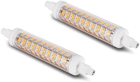 Qixivcom R7s LED ampuller 118mm 8 W LED COB ışık LED mısır ampuller 75 W halojen ampul değiştirme günışığı beyaz 6500
