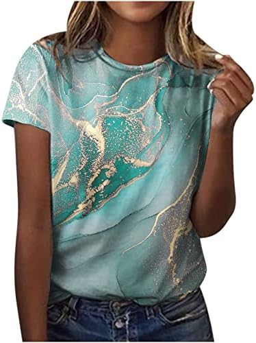 Giysi Moda Kısa Kollu Pamuk Crewneck Grafik Üst T Shirt Bayan Salonu Gömlek Sonbahar Yaz Kadın RR RR