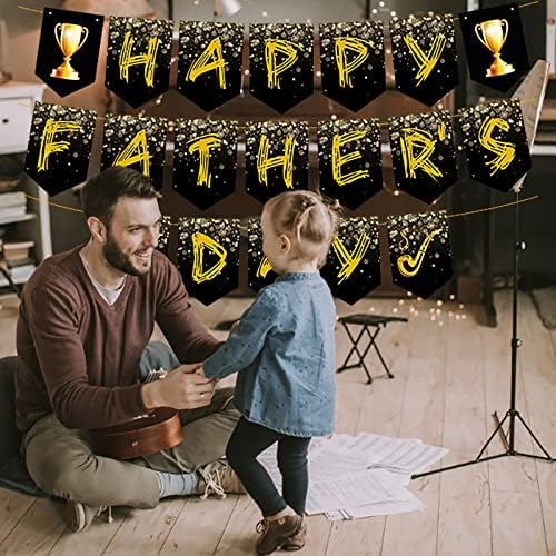 BIEUFBJI Mutlu babalar Günü Afiş, babalar Günü Parti Işareti-babalar Doğum Günü Partisi Süslemeleri Malzemeleri
