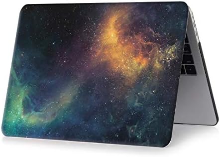 GUOSHU cep telefonu kılıfı Çanta Yeşil Yıldızlı Gökyüzü Desen Dizüstü Su Çıkartmaları PC Koruyucu macbook çantası