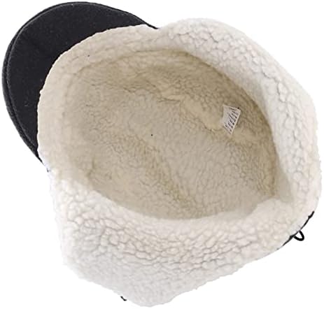 Connectyle erkek Polar Sıcak Kış Şapka ile Visor Rüzgar Geçirmez Kış Kulaklığı Kafatası Kap