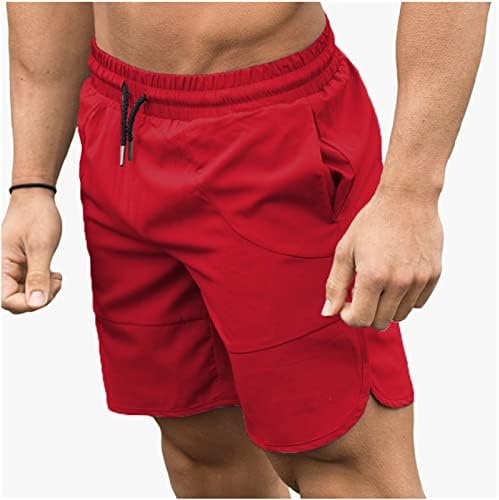 Ozmmyan egzersiz şortu Erkekler Katı Nefes Spor Spor Şort Çabuk Kuruyan Koşu Ttraining Pantolon Beş Noktalı Pantolon