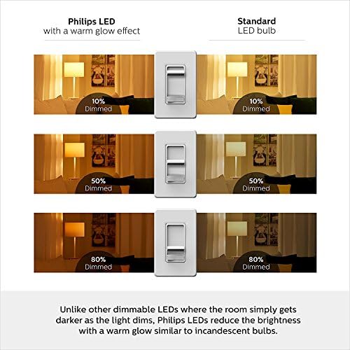 Philips LED Buzlu İç Mekan BR30, Kısılabilir Sıcak Parıltı Efekti, 650 Lümen, 2700-2200K, Yumuşak Beyaz, 7,2 W=65