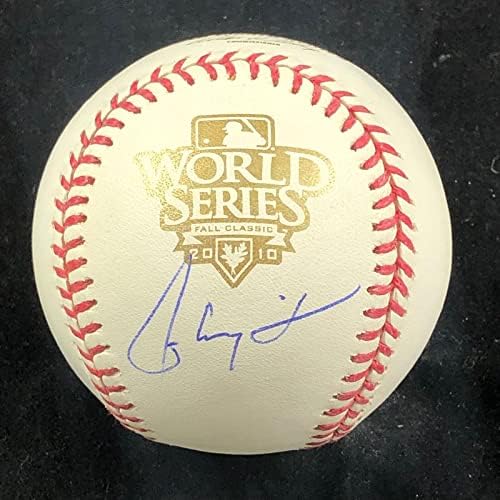 Ron Washington, 2010 Dünya Serisi Beyzbol PSA / DNA Texas Rangers İmzasını İmzaladı-İmzalı Beyzbol Topları