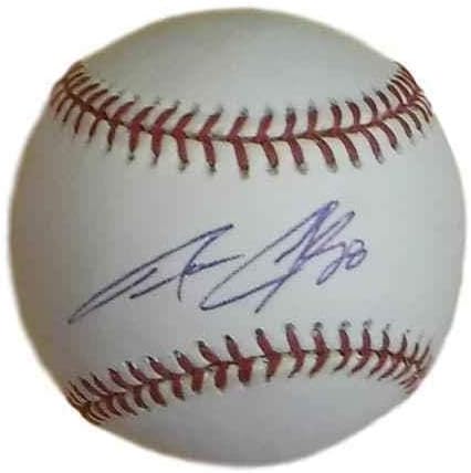 Aaron Cook İmzalı/İmzalı Colorado Rockies OML Beyzbol 10895-İmzalı Beyzbol Topları