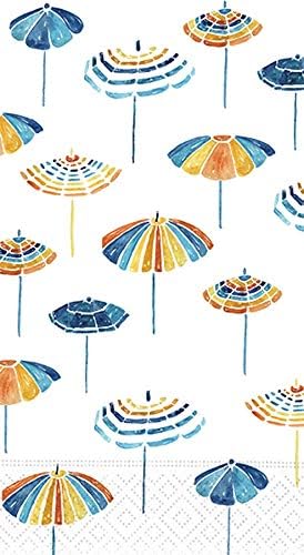 Tasarım Tasarım Misafir Havlu Koleksiyonu 2 Desenden Oluşan Paket (Plaj Şemsiyesi, 30 Havlu)