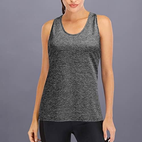Xiloccer Kadın Kravat Geri Yoga Gömlek Egzersiz Örgü Kısa Kollu Giyim Spor Tank Top Gömlek Gevşek Spor