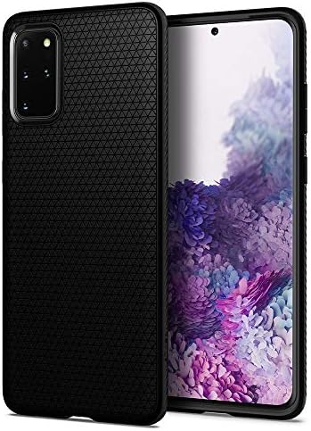 Spigen Sıvı Hava Zırhı için Tasarlanmış Samsung Galaxy S20 Artı Durumda (2020) - Mat Siyah