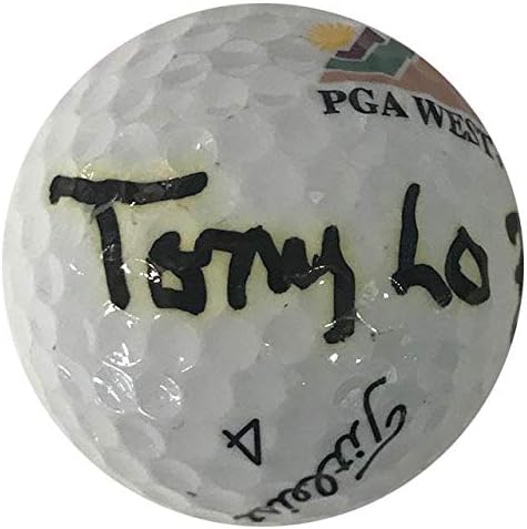 Tony Lo Bianco İmzalı Başlık Listesi 4 Golf Topu-İmzalı Golf Topları