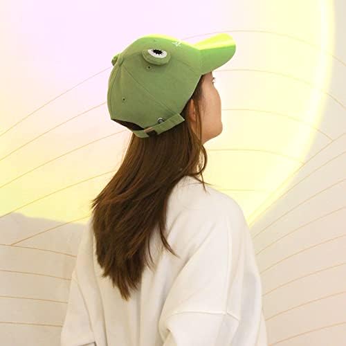 Multifit Unisex Kurbağa beyzbol şapkası Pamuk Kurbağa geniş şapka Spor Açık Strapback Şapka Erkekler Kadınlar için
